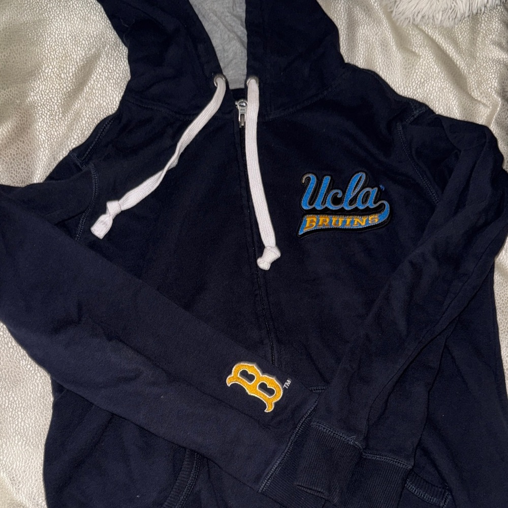 UCLA Women's Navy Hoodie Sweater